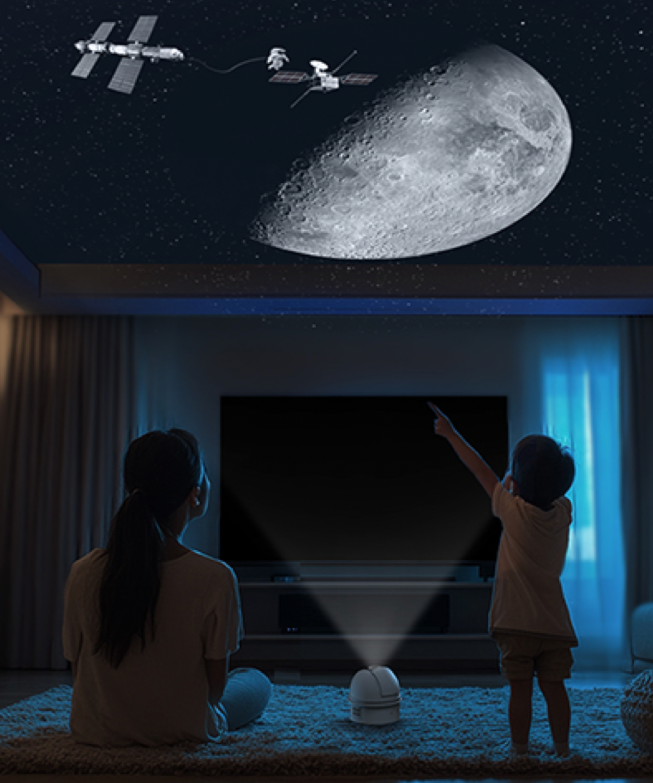 Observatory projection lamp