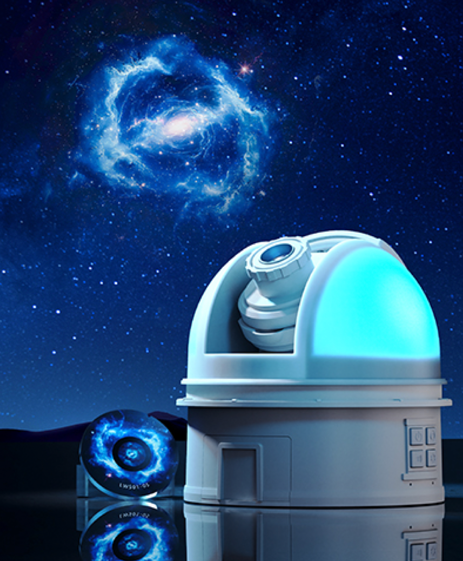 Observatory projection lamp