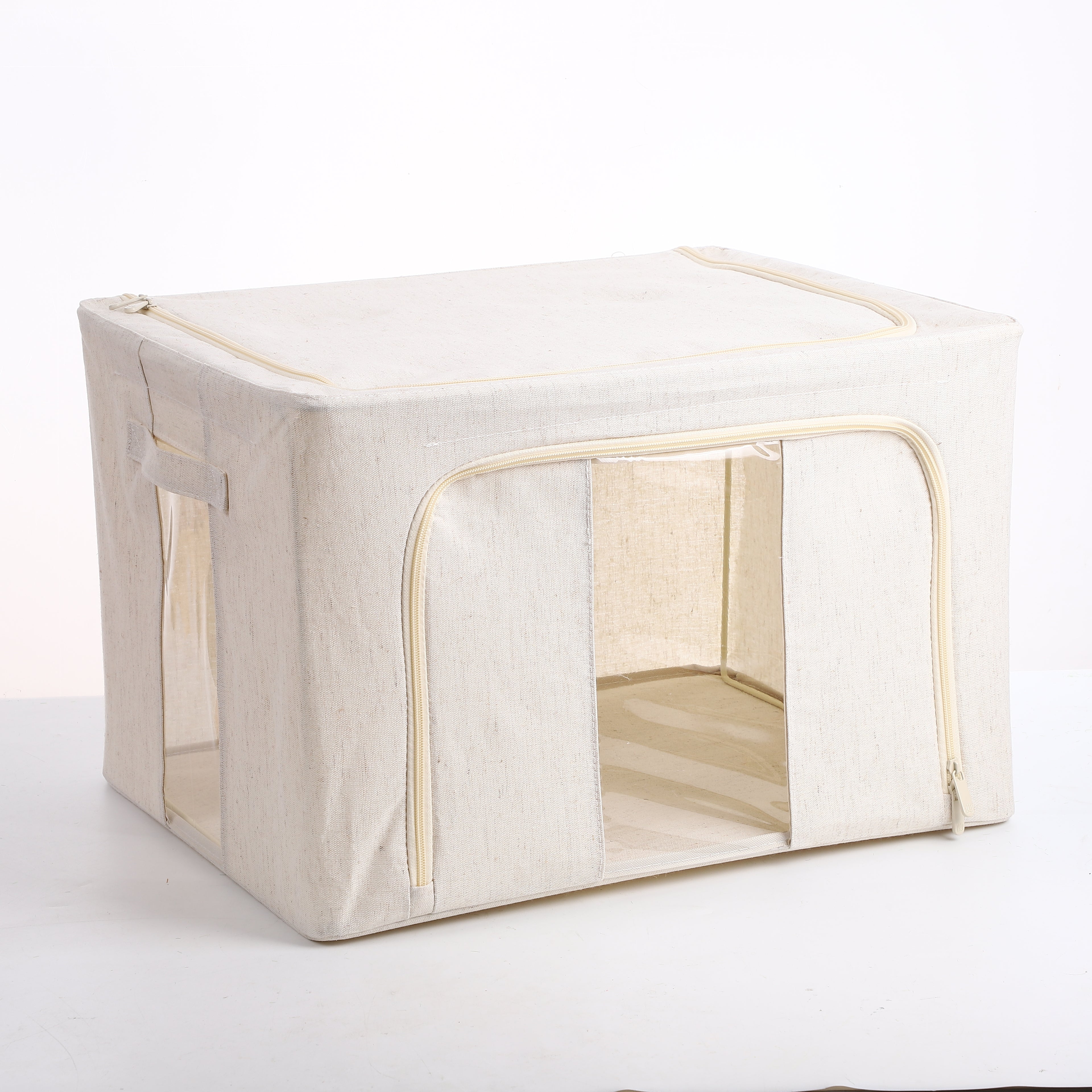 Foldable fabric storage case